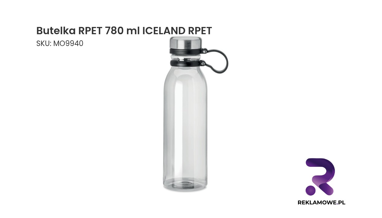 Butelka RPET o pojemności 780 ml z serii ICELAND
