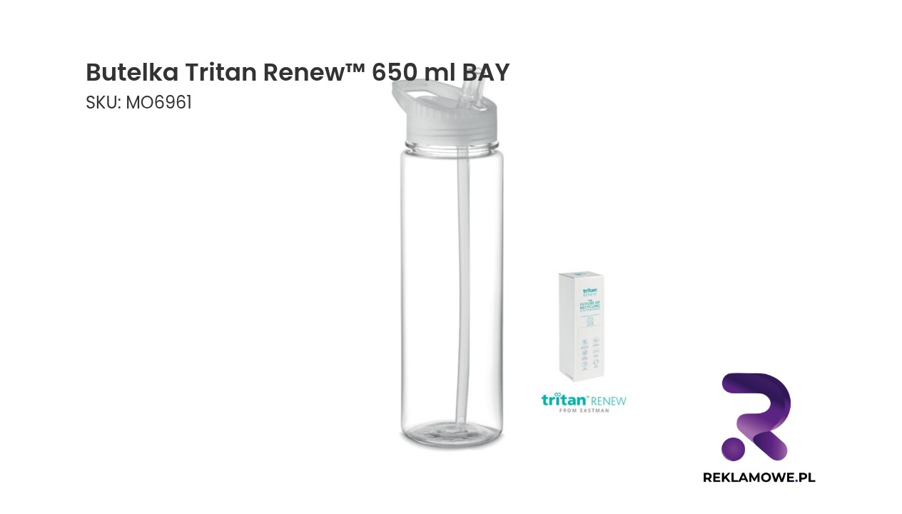 Butelka Tritan Renew o pojemności 650 ml marki BAY