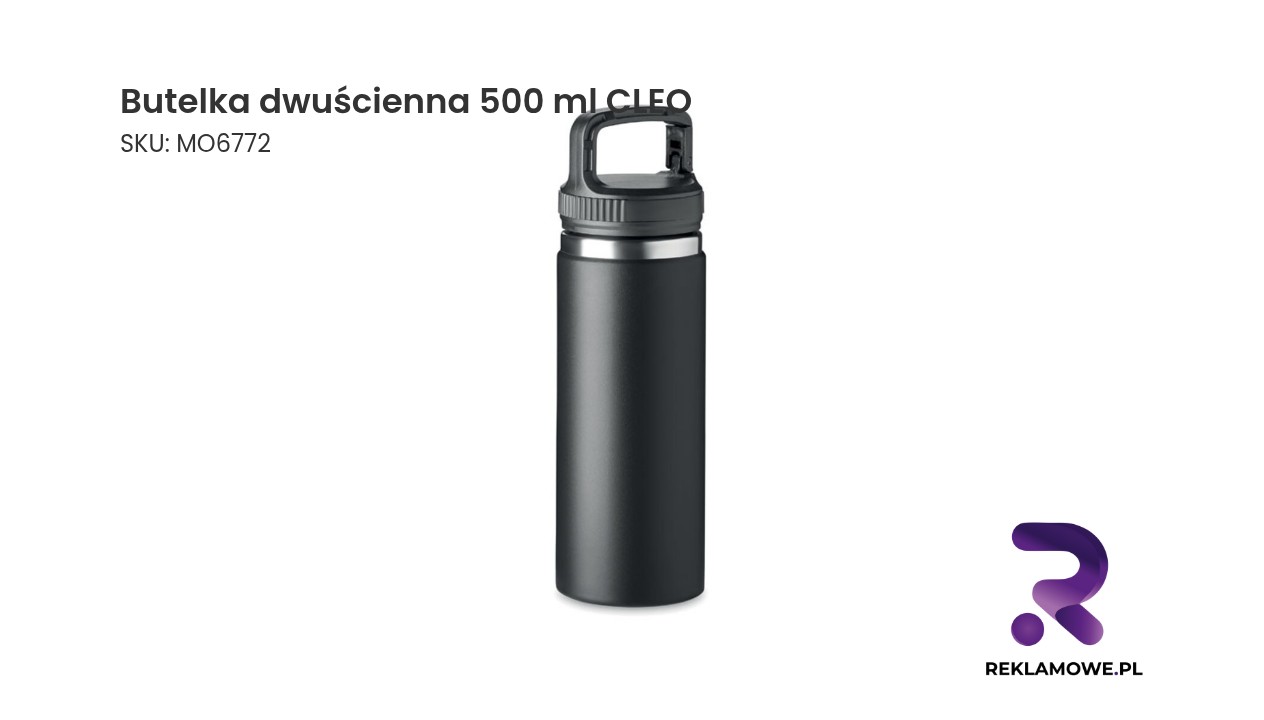Butelka dwuścienna 500 ml CLEO