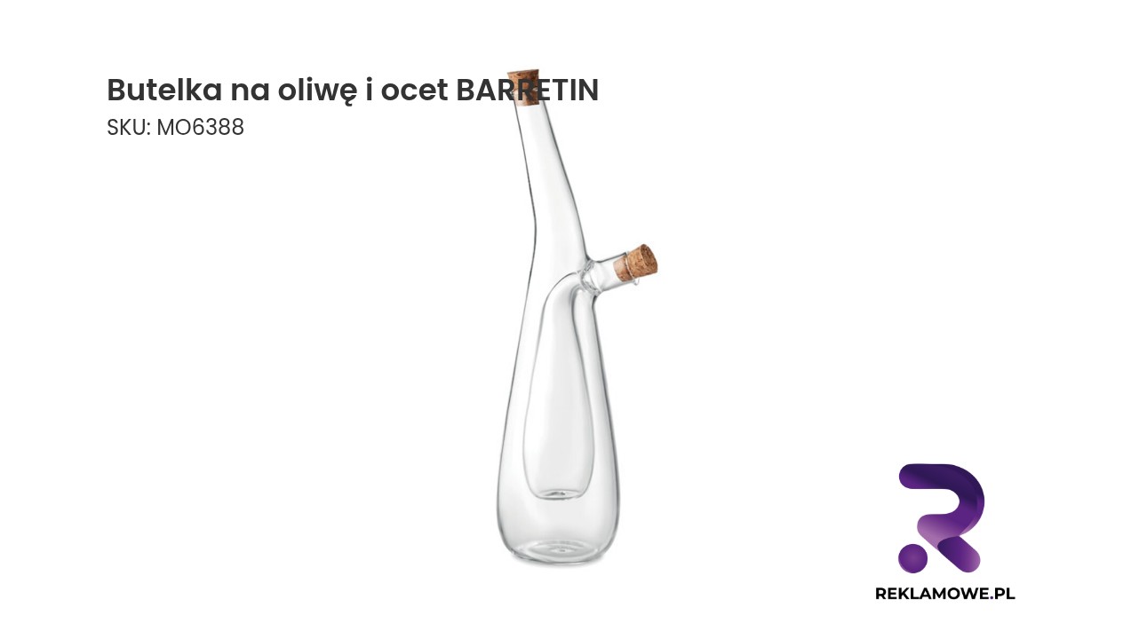 Butelka na oliwę i ocet marki BARRETIN