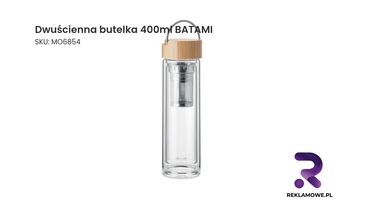 Dwuścienna butelka 400 ml marki BATAMI