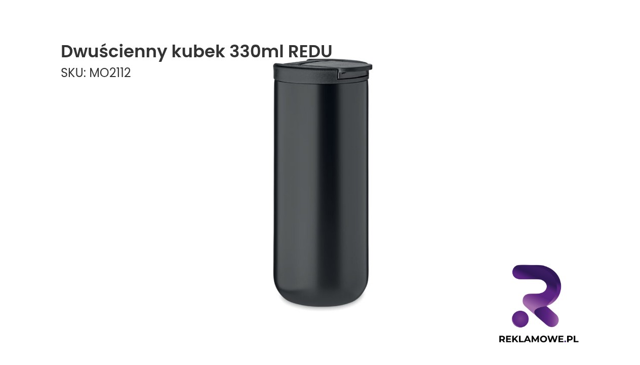 Dwuscienny kubek 330ml REDU