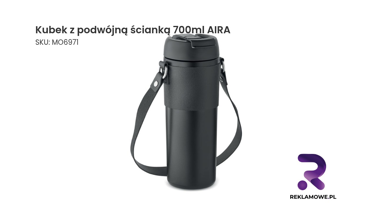 Kubek AIRA z podwójną ścianką 700ml