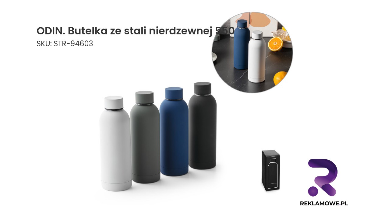 Stalowa butelka ODIN o pojemności 550ml