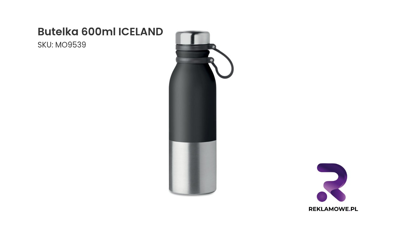 Butelka 600 ml ICELAND – lekka i poręczna butelka na napoje