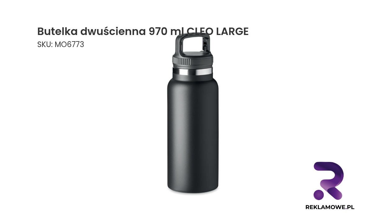 butelka dwuscienna 970ml CLEO LARGE