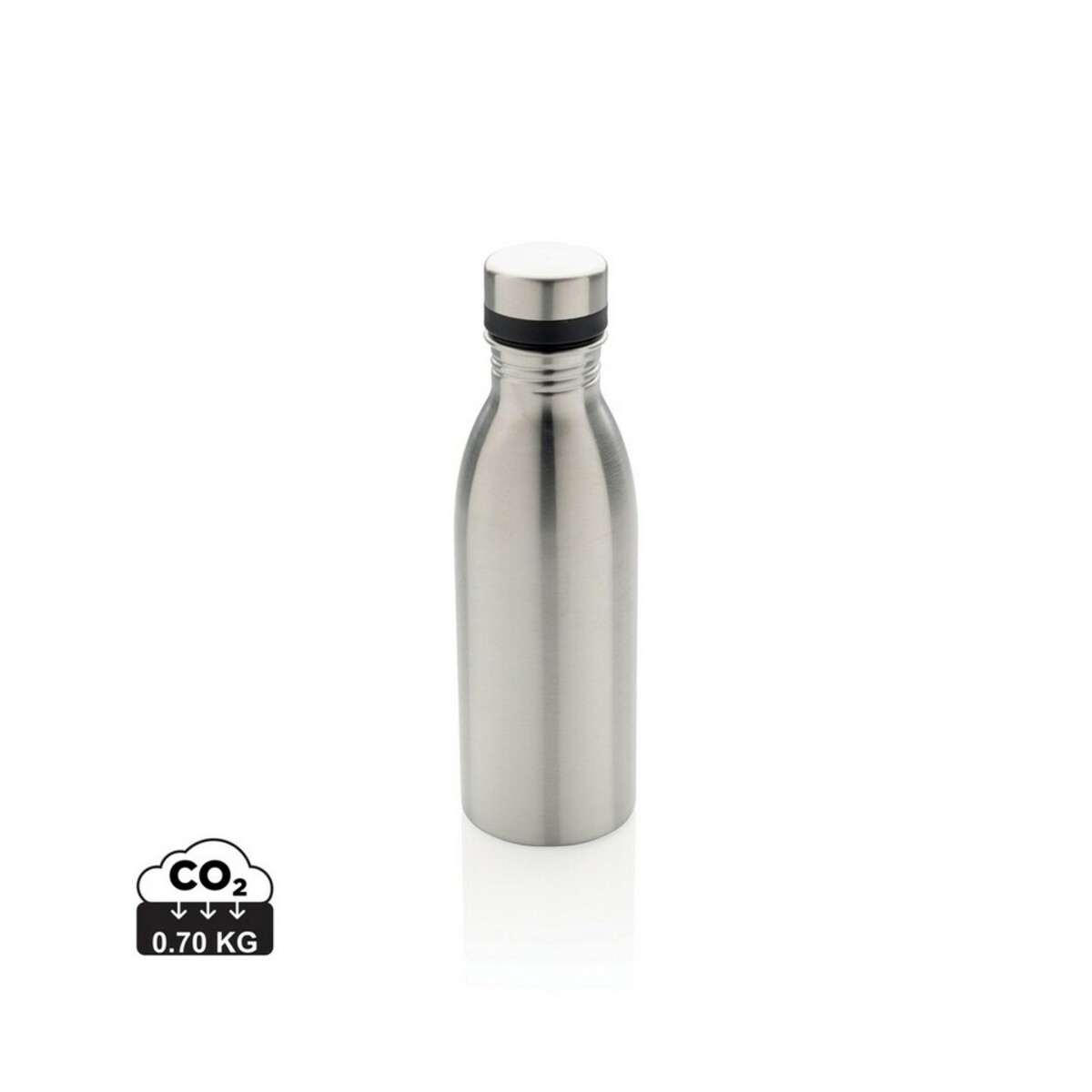 Butelka sportowa 500 ml ze stali nierdzewnej z recyklingu P435.710_S_0