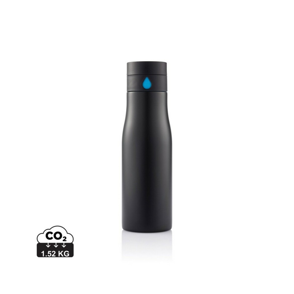 Butelka sportowa 650 ml Aqua, monitorująca ilość wypitej wody P436.881_S_0