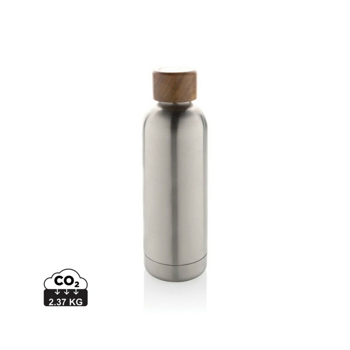 Butelka termiczna 500 ml Wood, stal nierdzewna z recyklingu P435.531_S_0