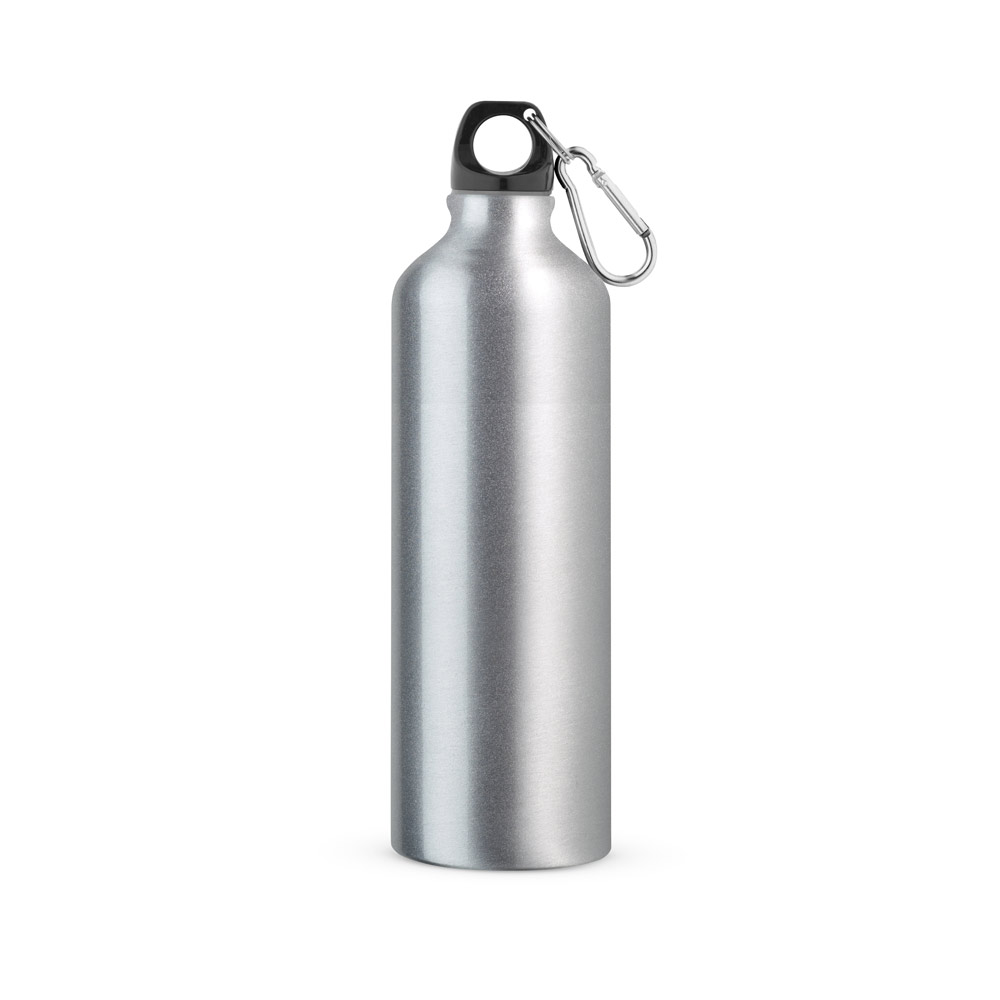 LANDSCAPE L. Aluminiowa butelka sportowa z karabińczykiem 800 ml 94688_set