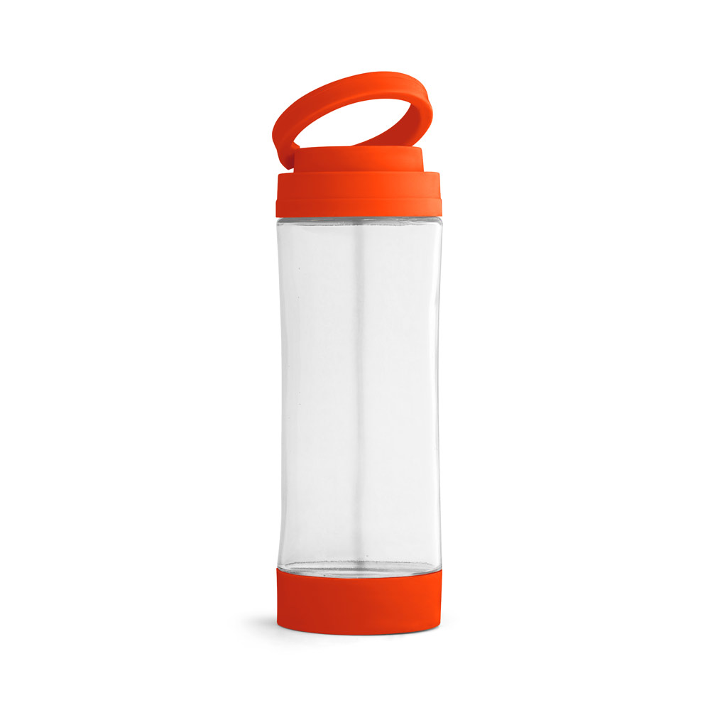 QUINTANA. Szklana butelka sportowa z zakrętką PP 390 ml 94783_set