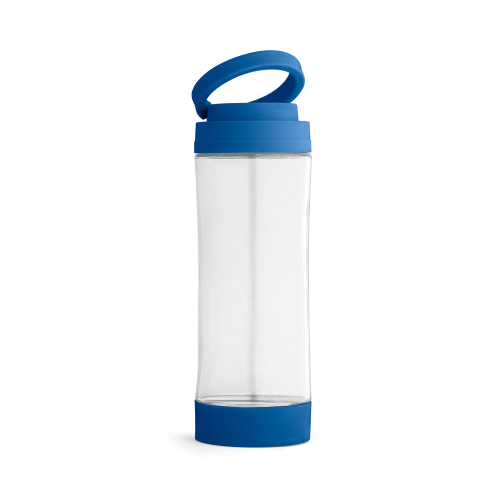 QUINTANA. Szklana butelka sportowa z zakrętką PP 390 ml 94783_set