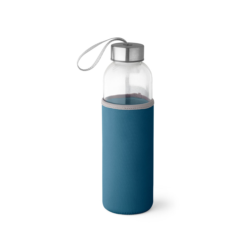 RAISE. Butelka sportowa ze szkła i stali nierdzewnej 520 ml 94646_set