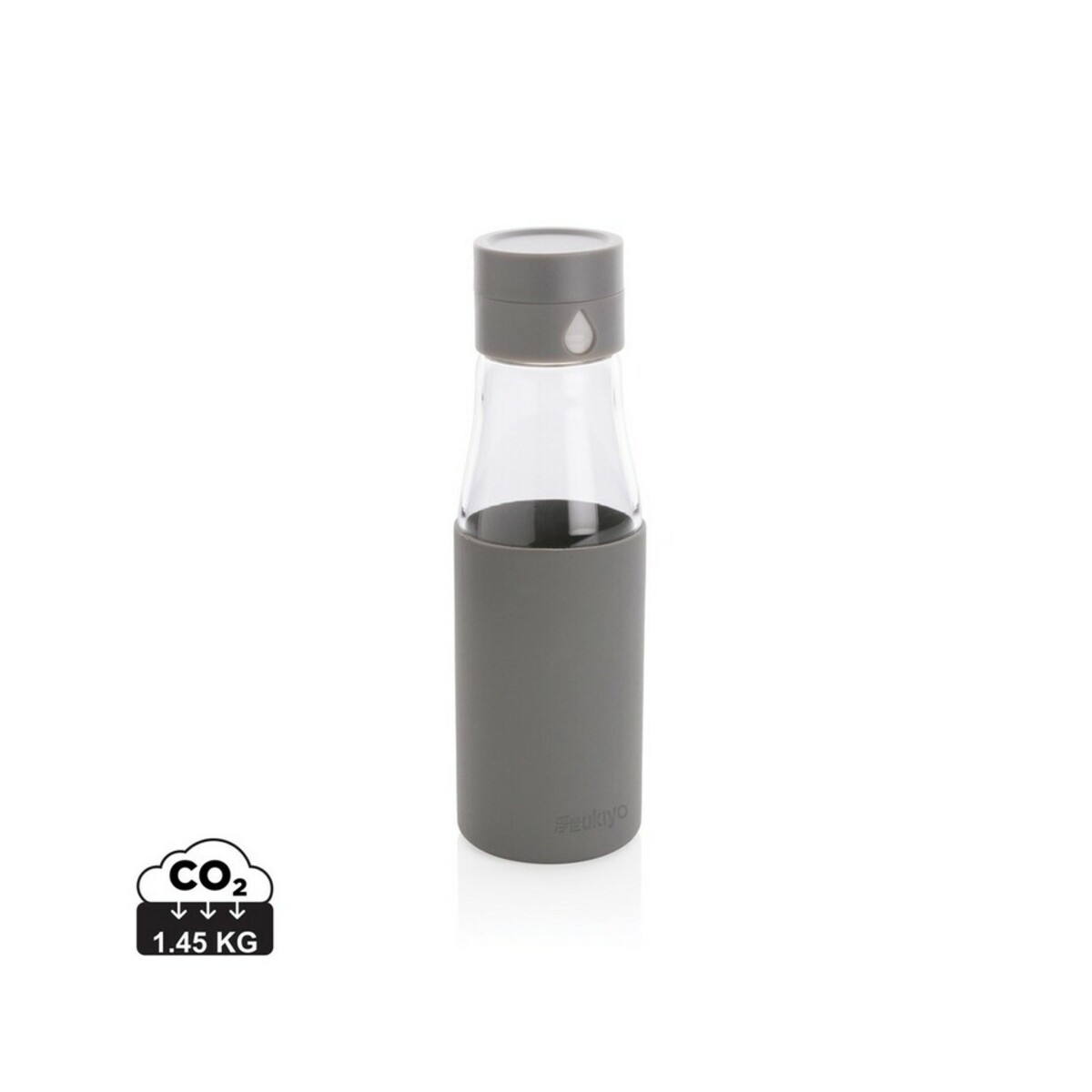 Szklana butelka 650 ml Ukiyo, monitorująca ilość wypitej wody P436.721_S_0