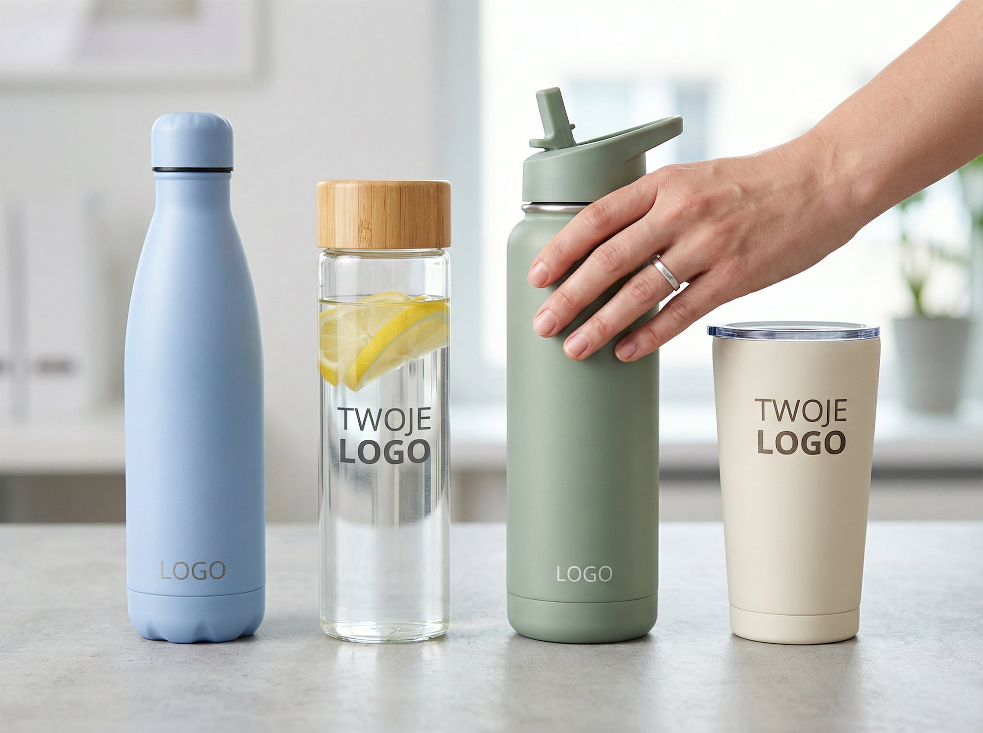 Butelki reklamowe Gdynia 7 Butelki reklamowe w Gdyni