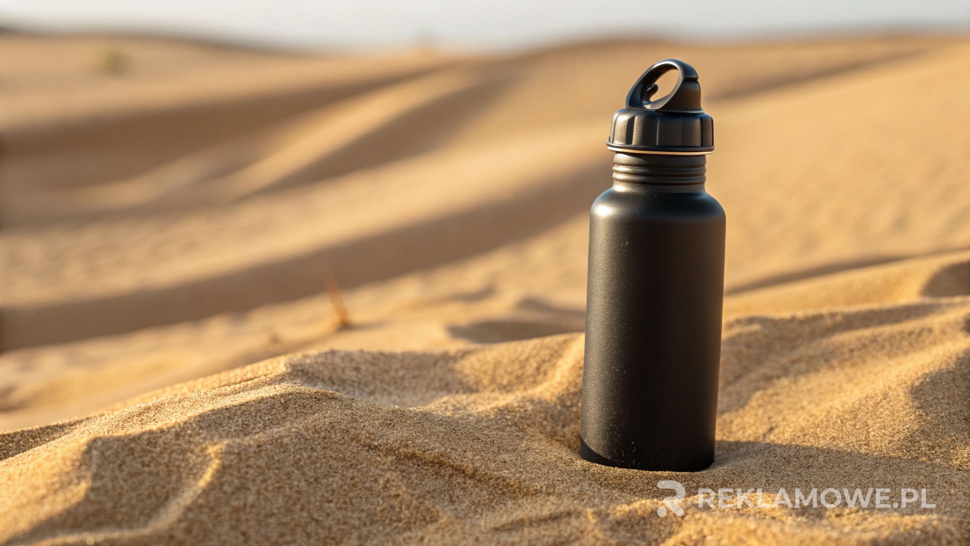 Butelki reklamowe na firmowym evencie