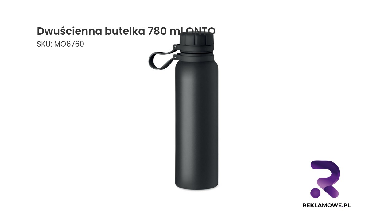 Dwuścienna butelka 780 ml ONTO – praktyczna butelka termiczna do codziennego użytku