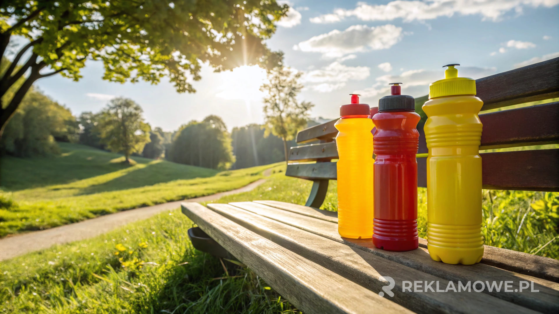 Spersonalizowane butelki reklamowe z logo firmy